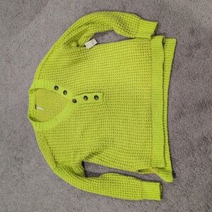 Free People Whistle Thermal Henley M NWT